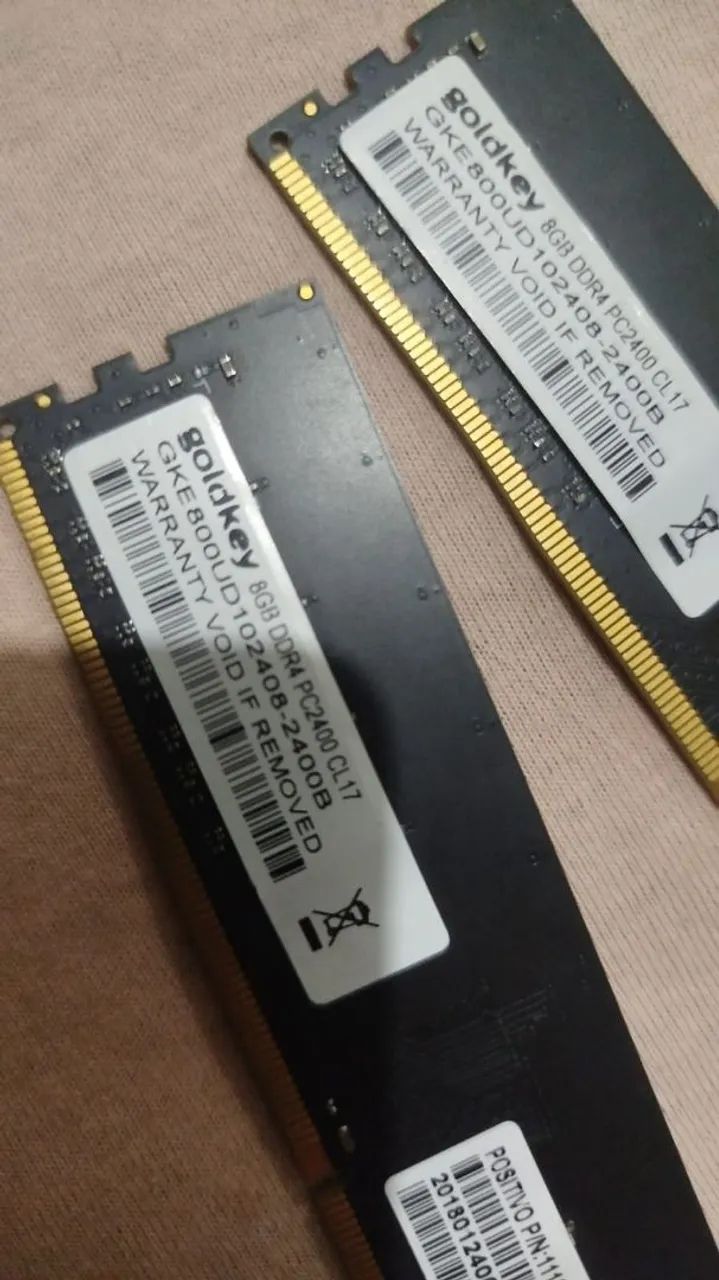MEMÓRIA RAM DDR4 2X8GB - Foto 2