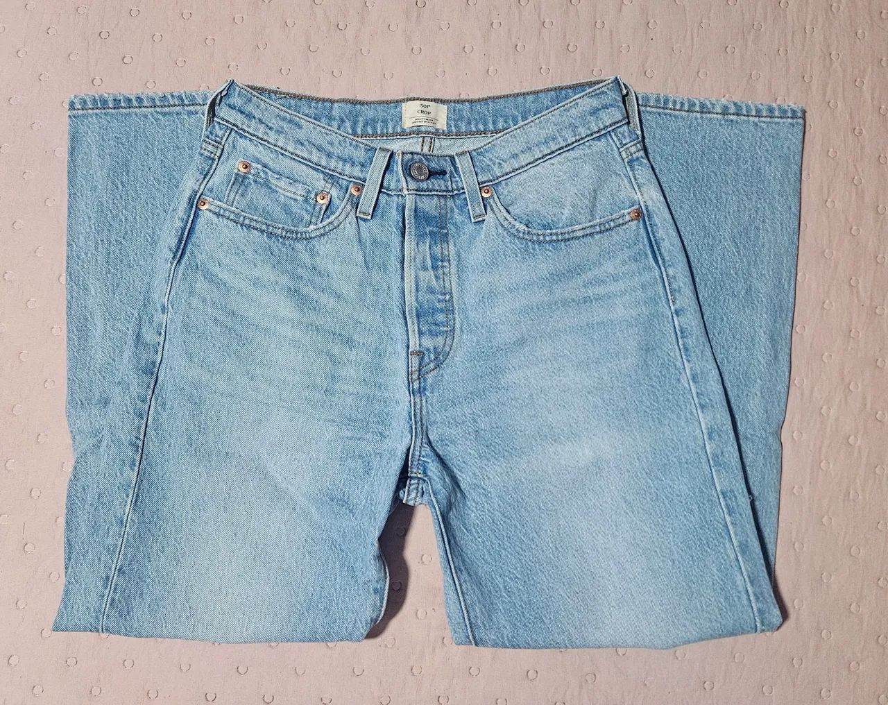 Calça Jeans Levi's 501 Crop 