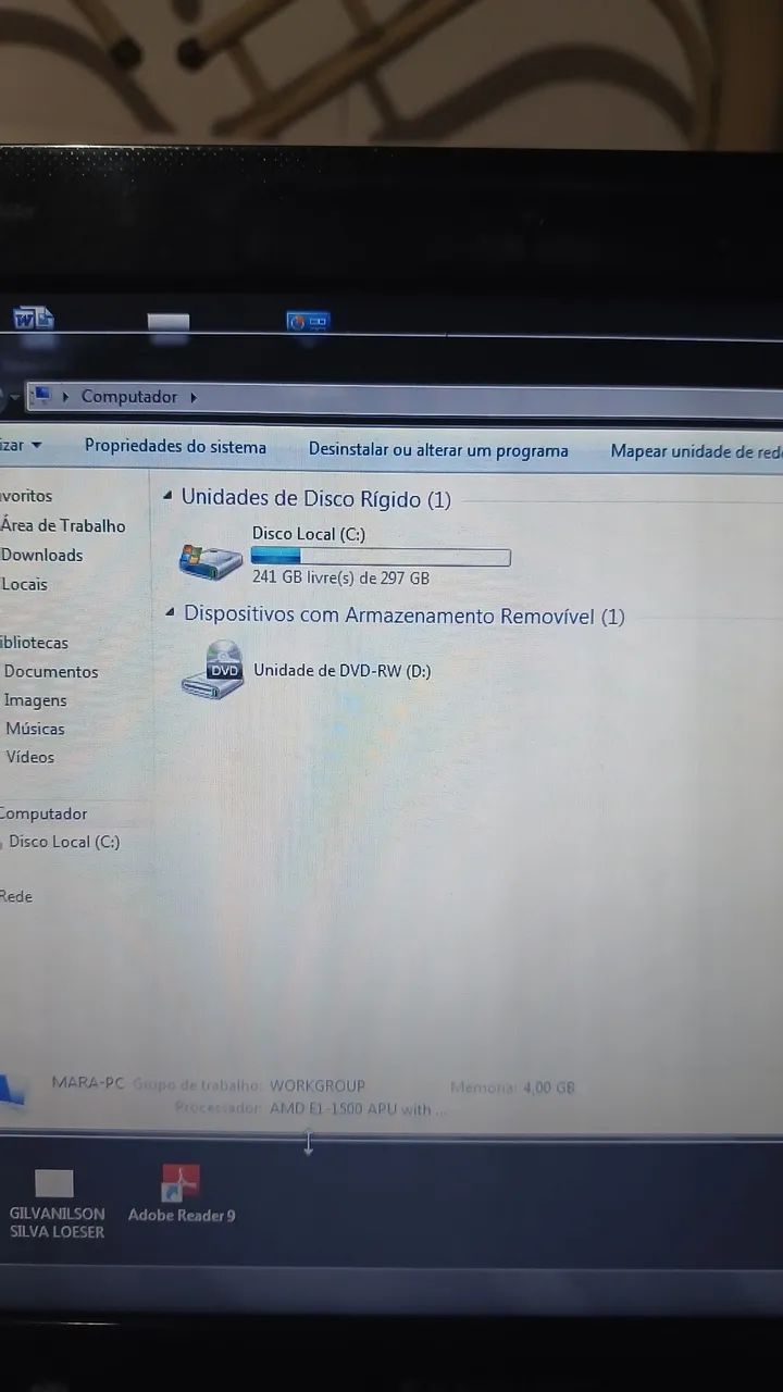 Notebook Samsung AMD E1 - 1500, 4GB, ssd de 320gb, Windows 7 - Foto 5