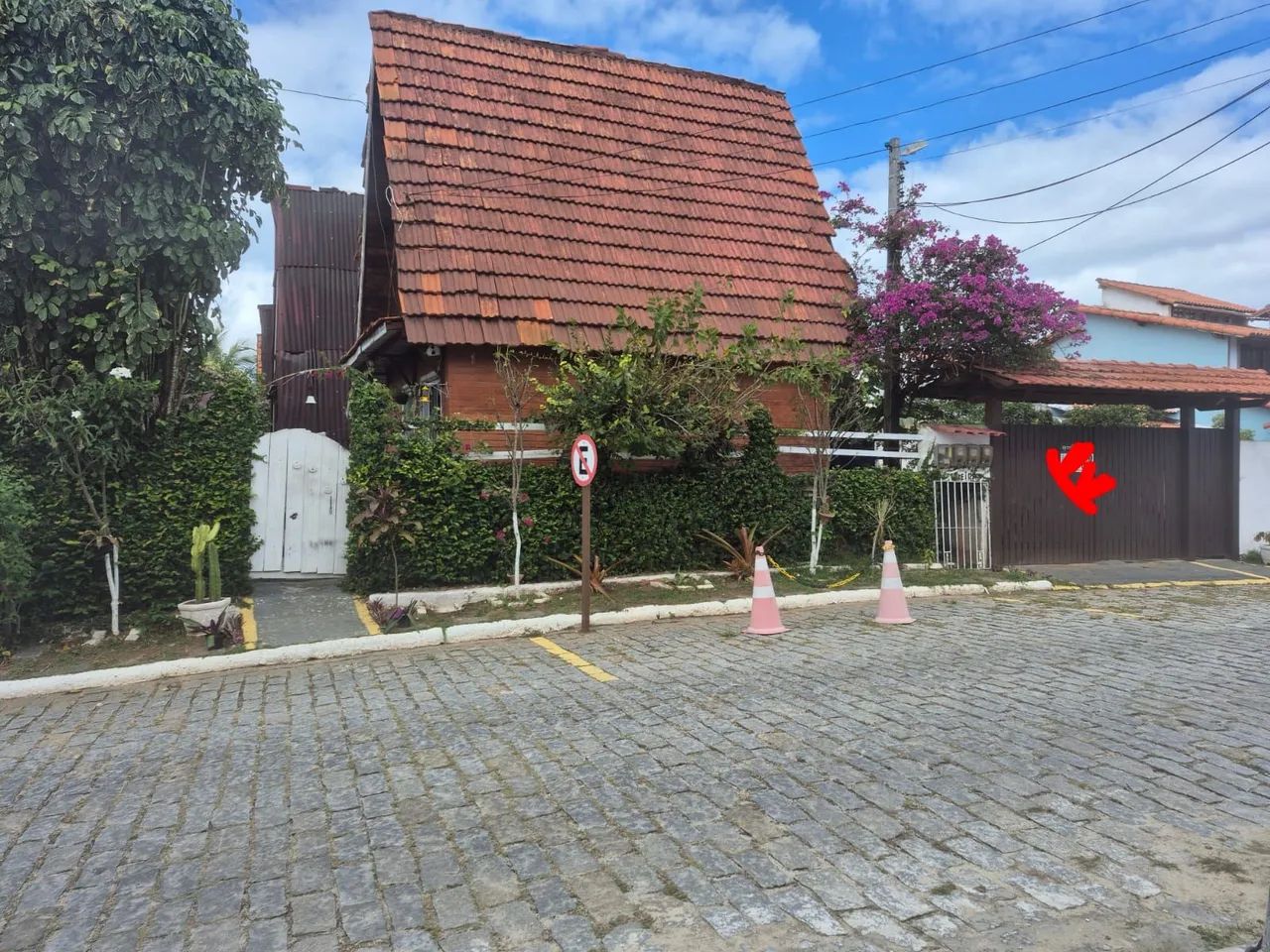 Terreno com chales