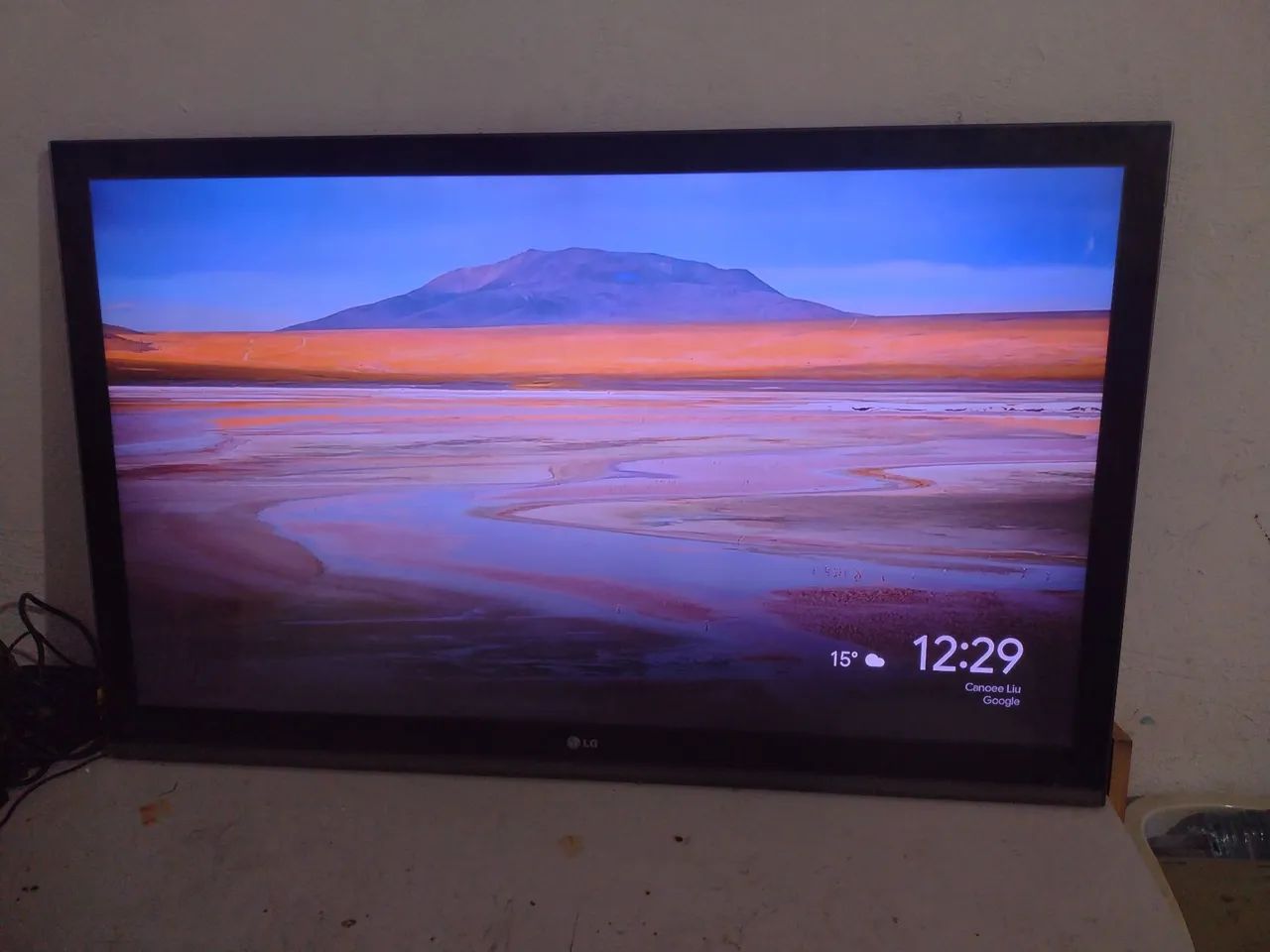 TV LG 47 polegadas não é smart 