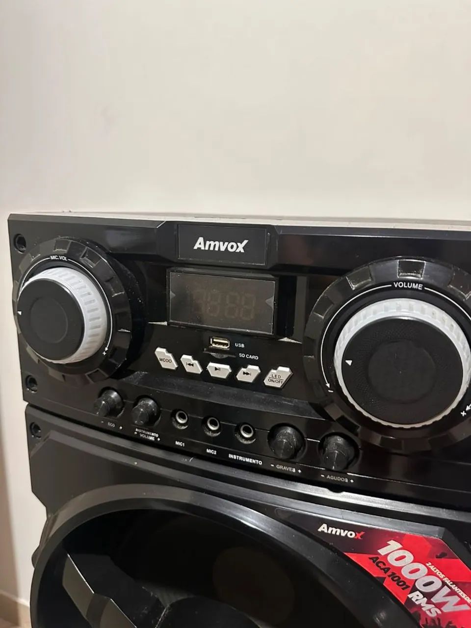 Caixa de Som amvox 1000w RMS - Foto 3