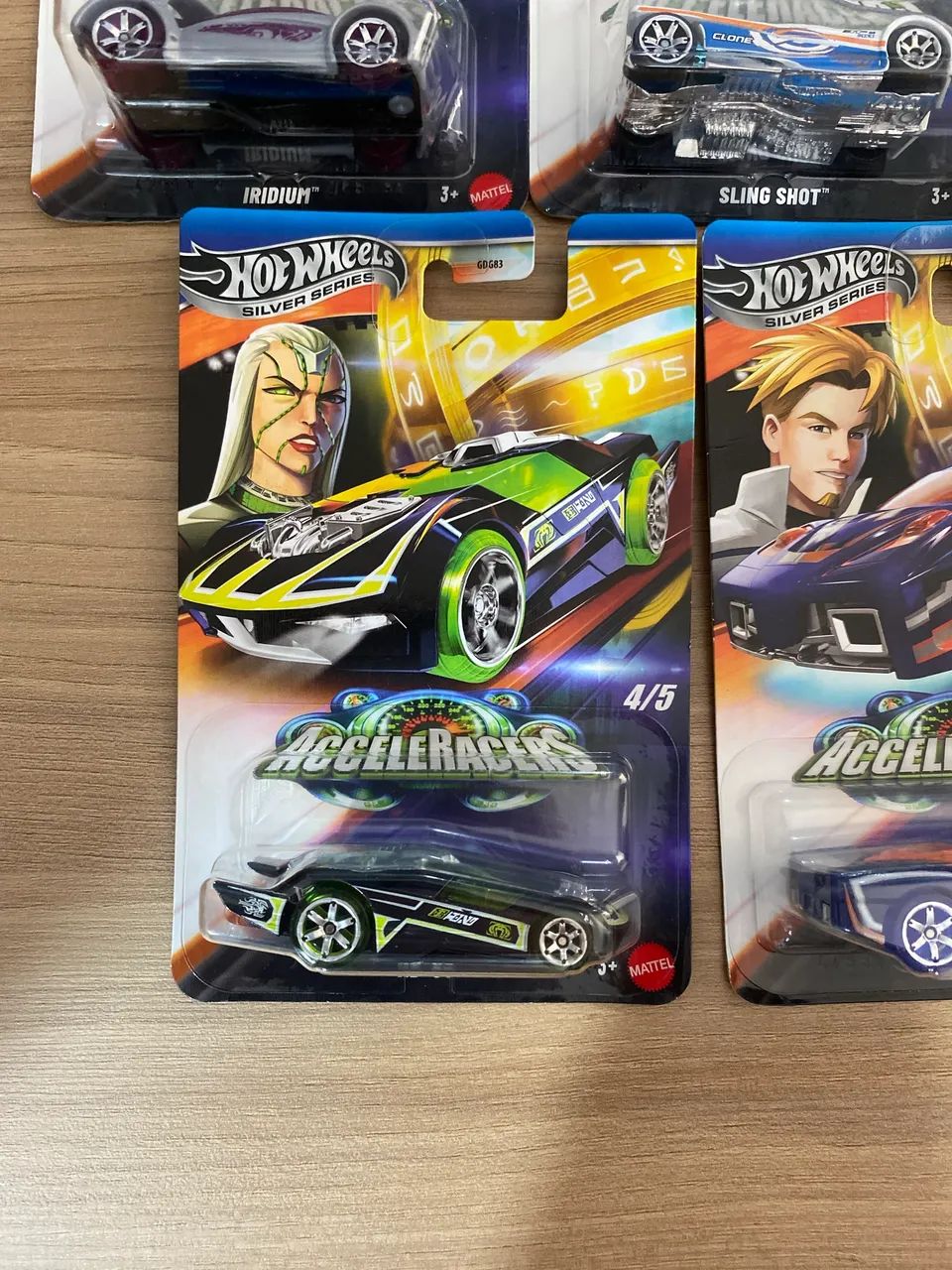 Hotwheels Acceleracers Silver Séries Set Completo - Foto 3