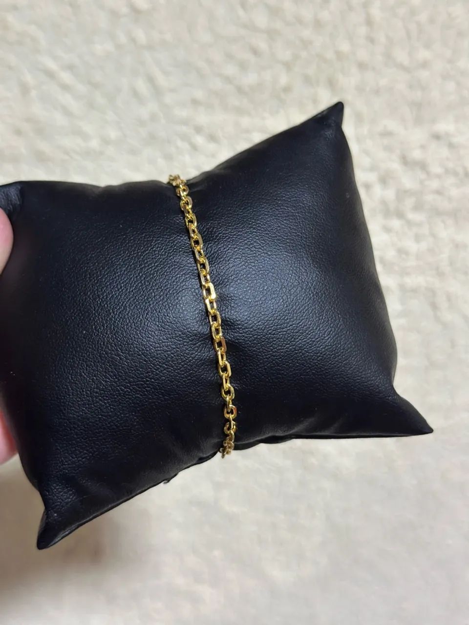 Pulseira banhada a ouro 18 - Foto 3