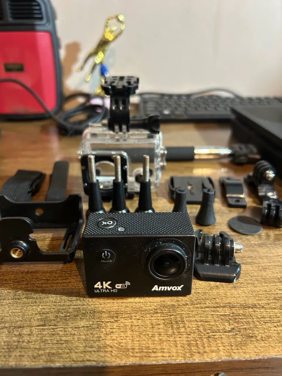 Câmera de aç ão 4k Amvox - Foto 2