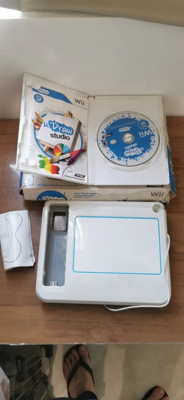 Wii uDraw Game Tablet + Jogo original - Foto 2