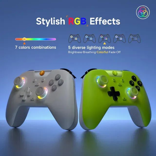 Controle Gamer EasySMX X05 Multiplataforma - Hall Effect (Anti-Drift) - Foto 2