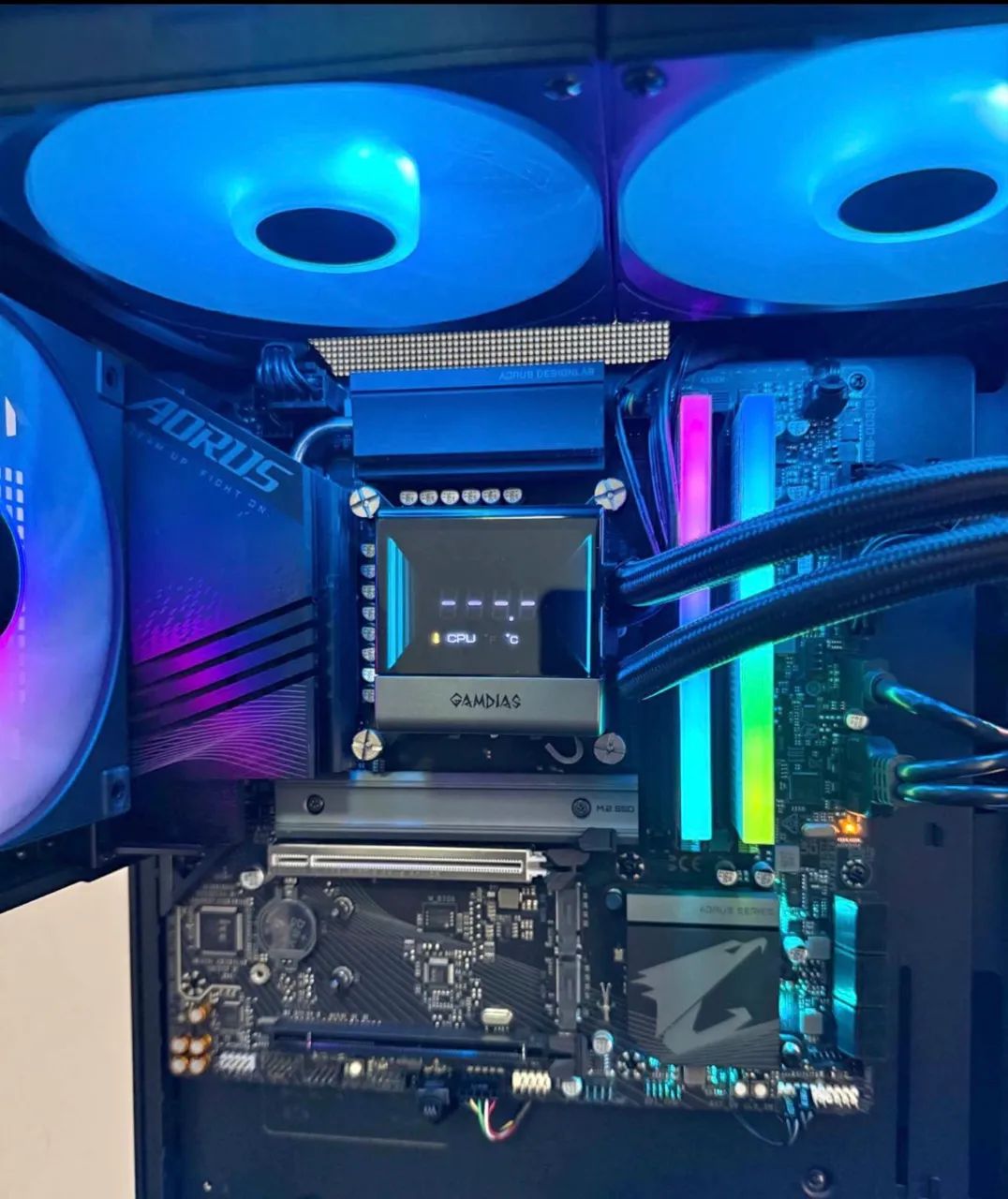 KIT UPGRADE I9 14900KF  + Z790 Aorus Elite + 32GB DDR5 + WATER COOLER 420MM