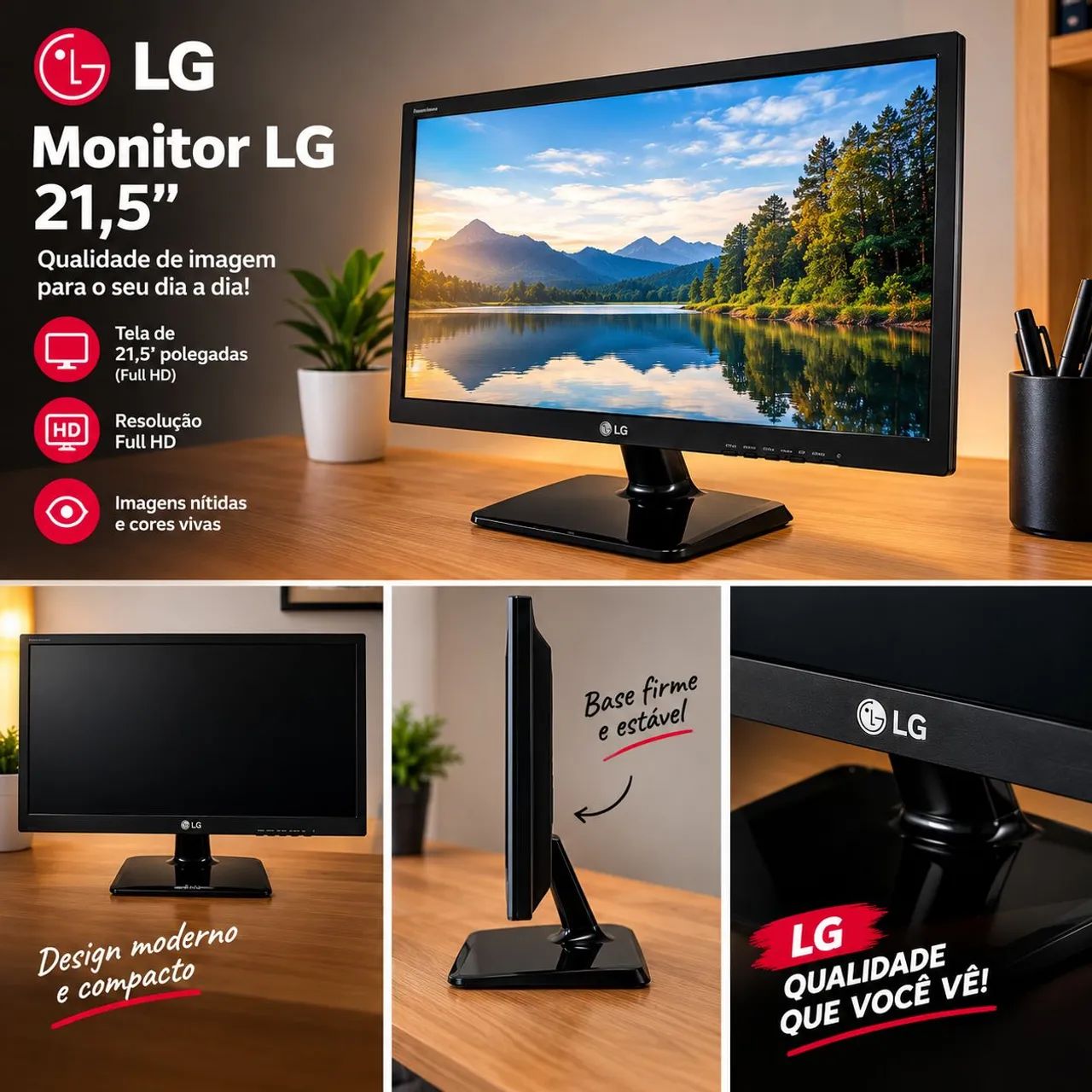 Monitor LG 21 Polegadas 