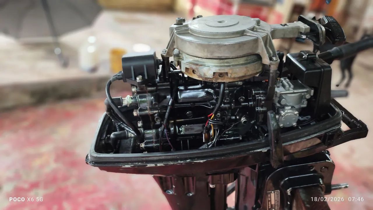 Motor Popa Susuki 15 Hp  - Foto 5