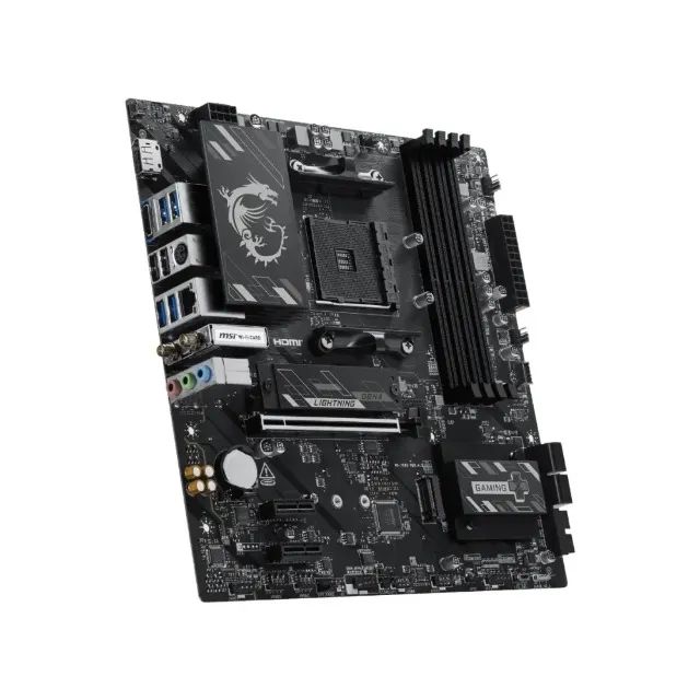 PLACA MÃE MSI B550M GAMING PLUS WIFI 6E - LOJA CONCEITUADA NO BR - Foto 3