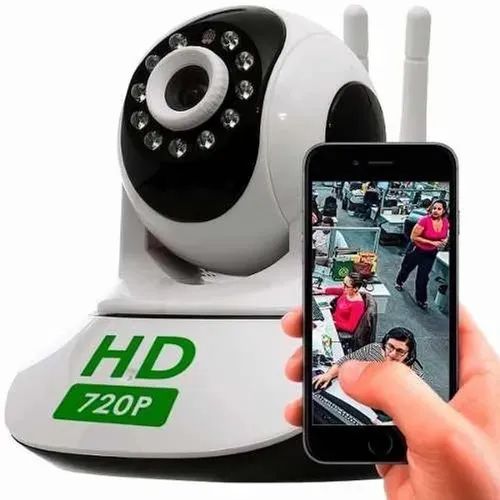 Camera Ip Wifi 1.3 Mp Noturna Onvif Resolução Hd 720 P2p