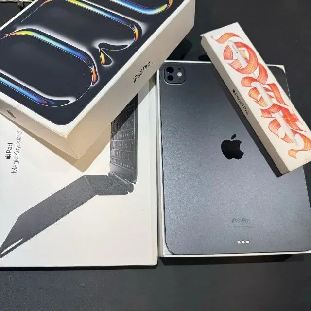 iPad PRO M5 11 Polegadas + Apple Pencil PRO - Até 18x - Avaliamos O Seu - Entrega Grátis
