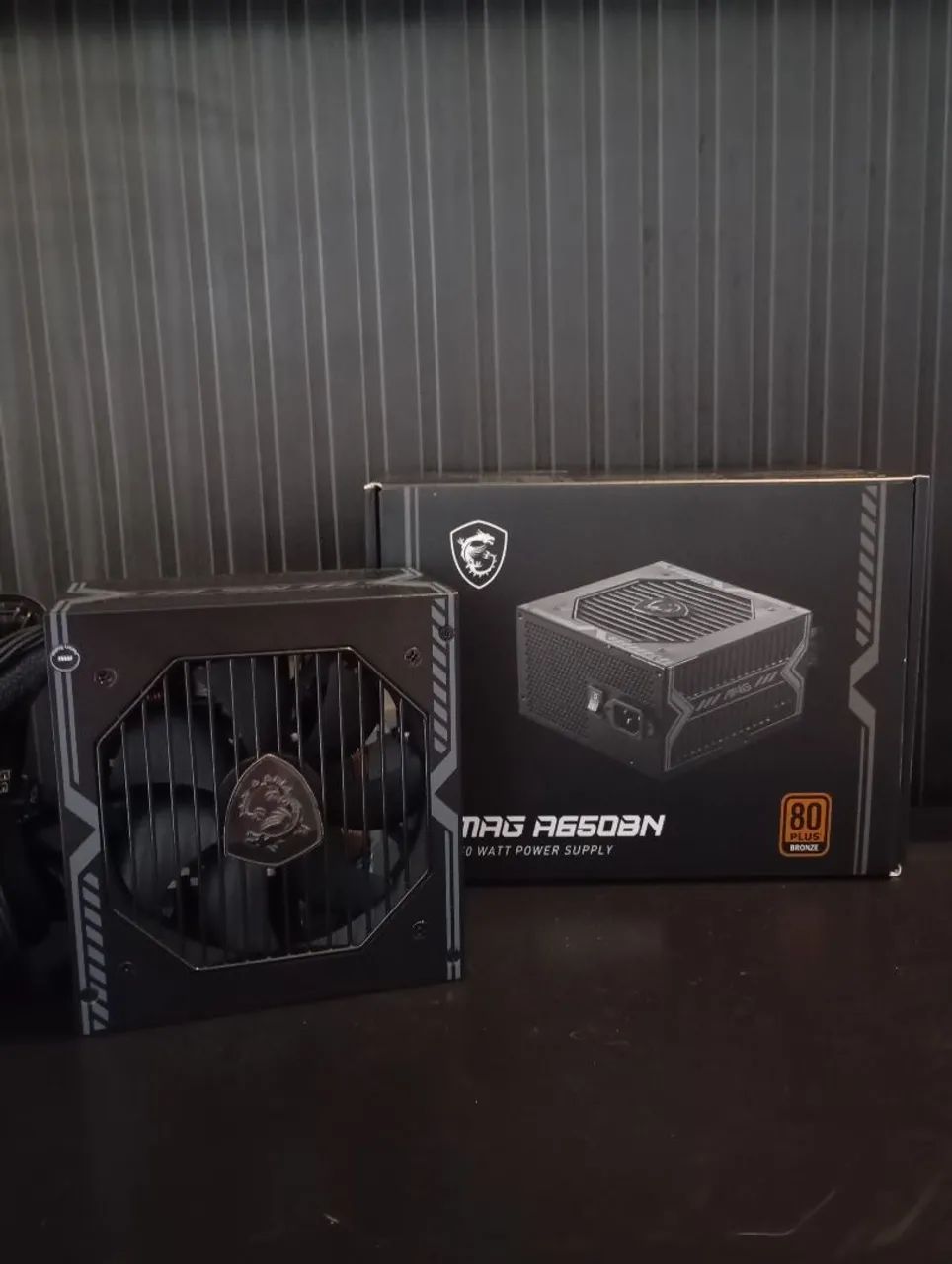 Fonte 650w MSI Mag A650BN