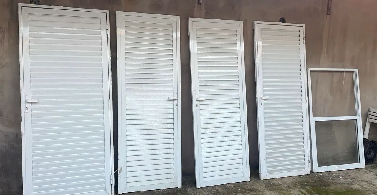 Portas e janela de alumínio 