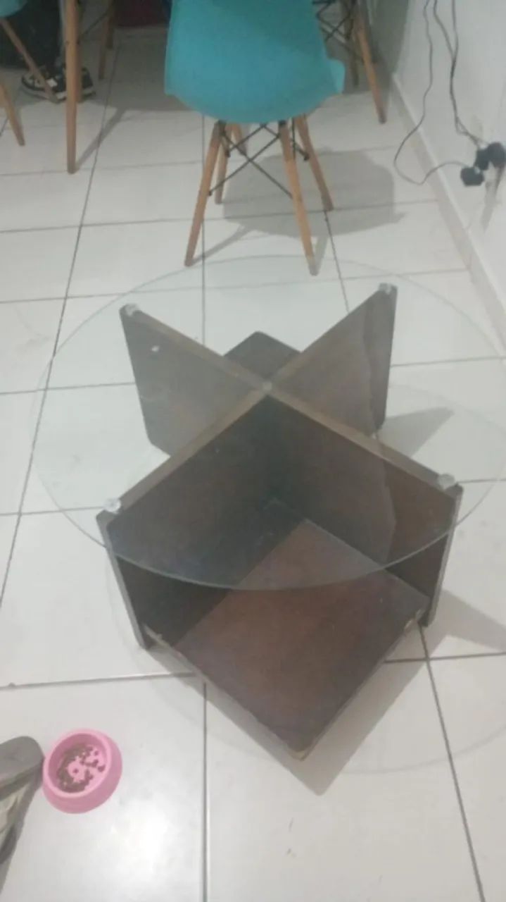 Mesa de centro de vidro - Foto 2