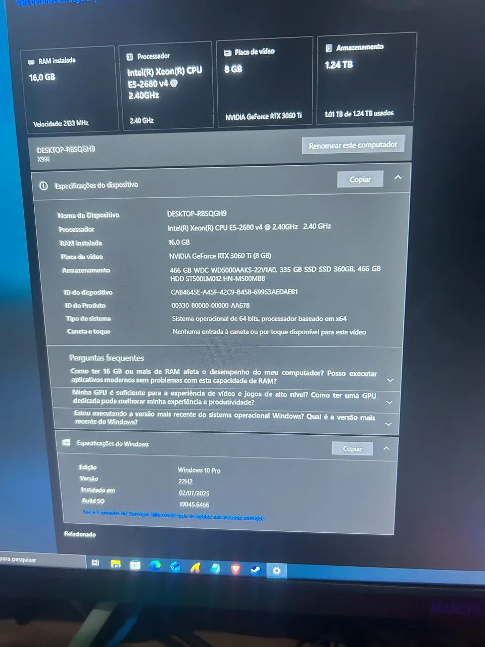 Pc gamer / RTX 3060ti - Foto 3