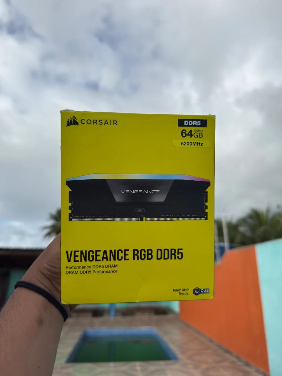 MEMÓRIAS RAM CORSAIR DDR5 RGB 5200MHz 32x2  - Foto 2