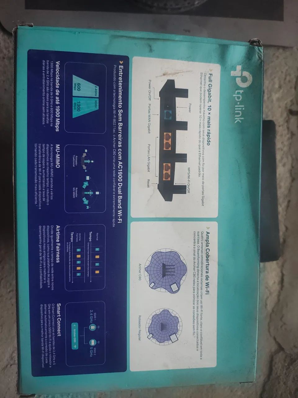 Roteador TP-Link Acher C80  - Foto 2