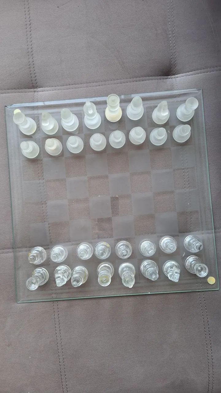 Tabuleiro de vidro