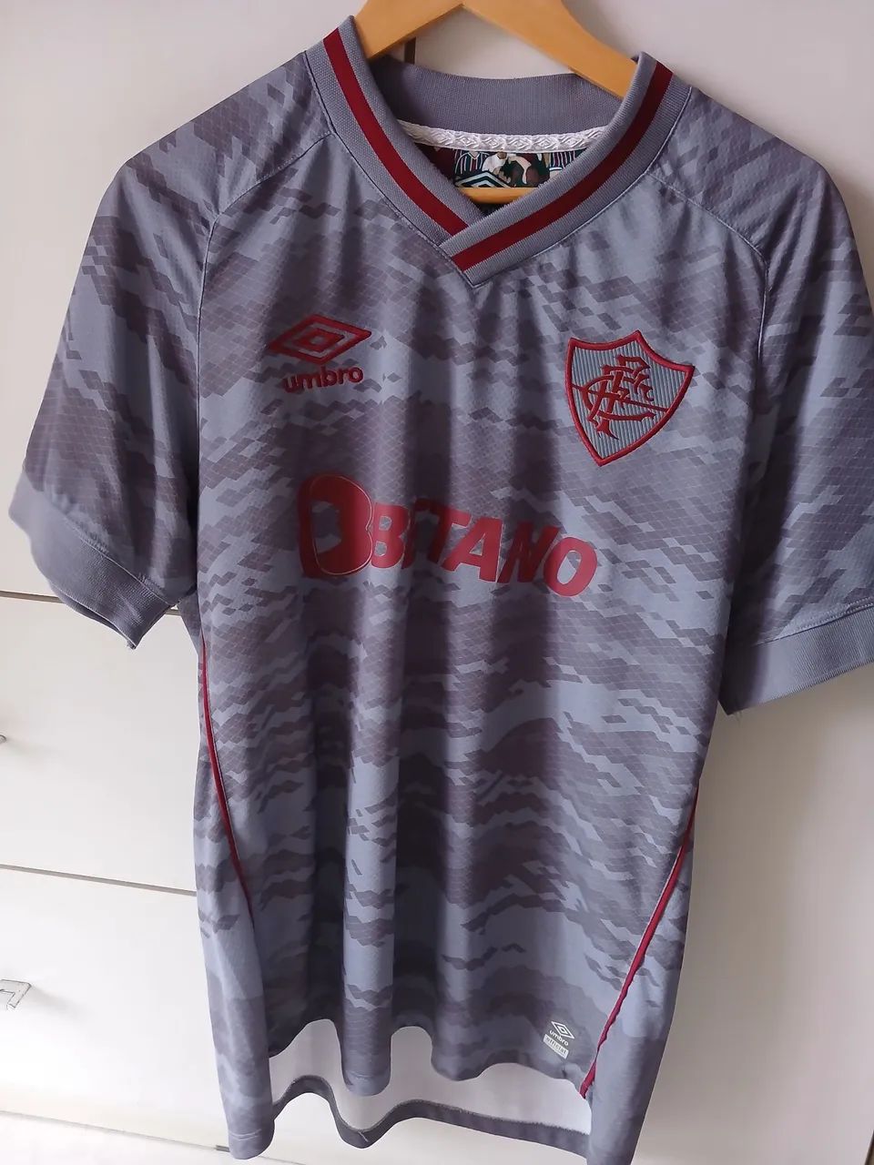 Camisa Fluminense cinza