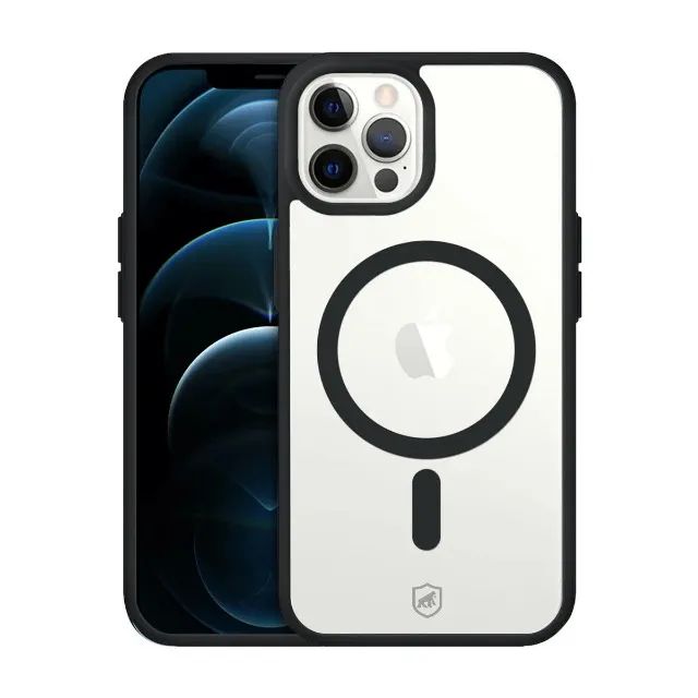 Capa MagSafe para celular iPhone 12 Pro Max - Preta - Gshield