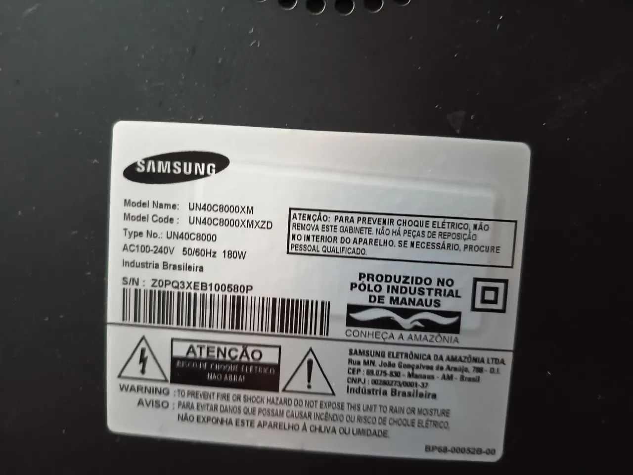 Smart Tv Samsung 40 com defeitos leia a descrição  - Foto 4