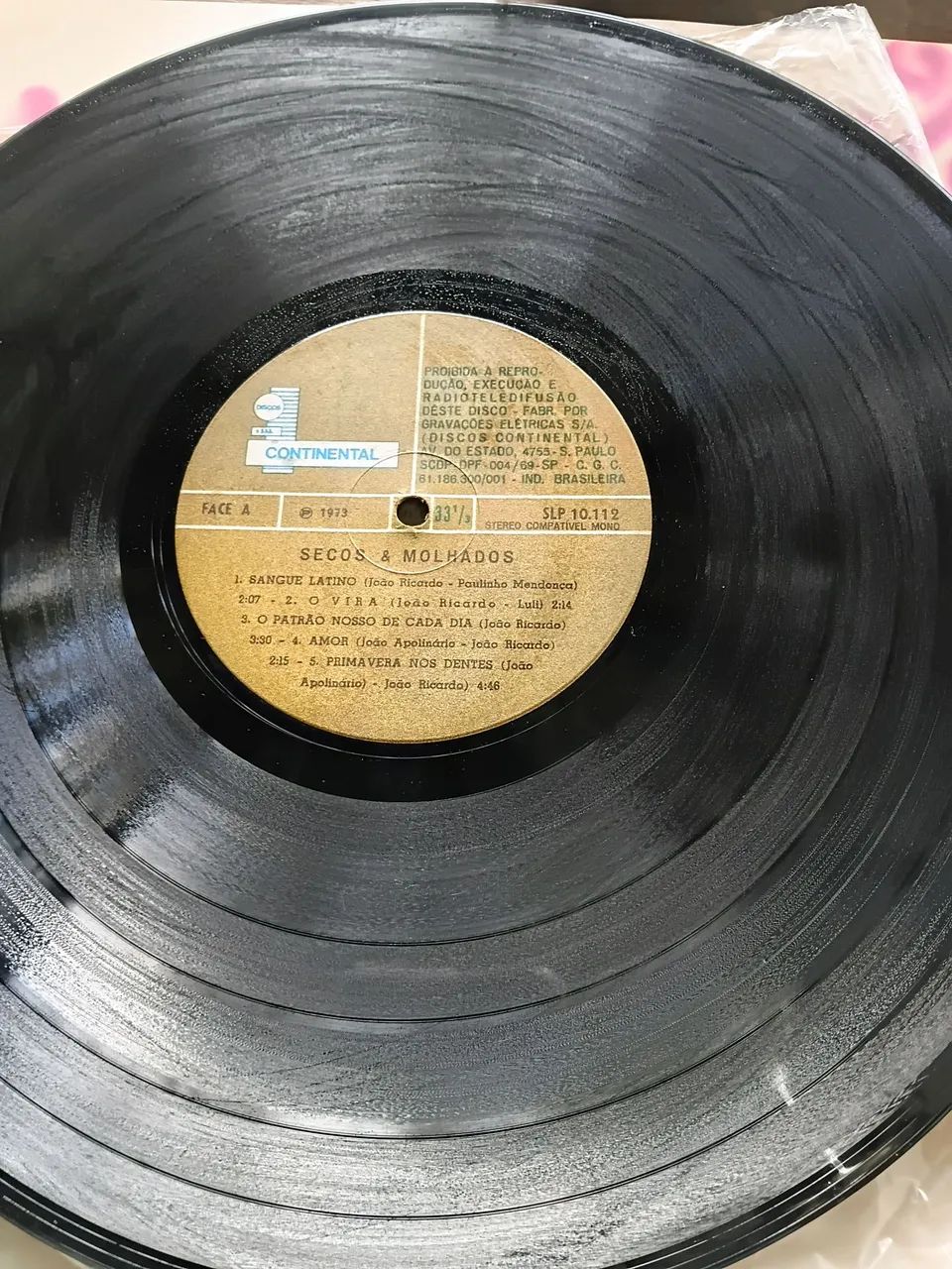 LP Secos e Molhados 1973 - Foto 4