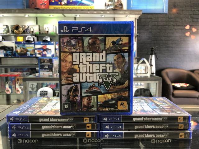 Promoção GTA 5 Lacrados para PlayStation 4