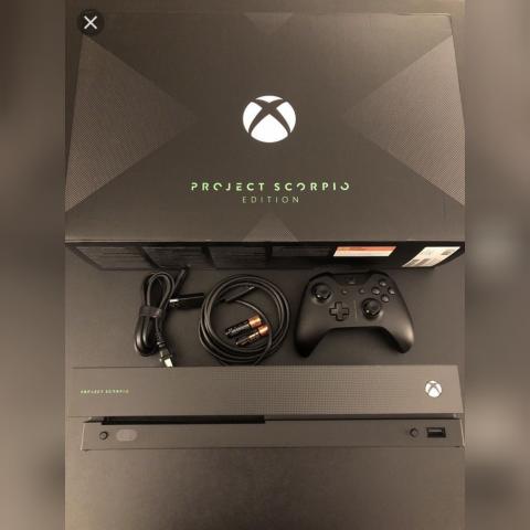 Xbox one x project scorpio