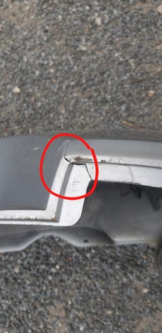 Parachoque traseiro Sandero 2014 a 2018 original detalhe - Foto 5