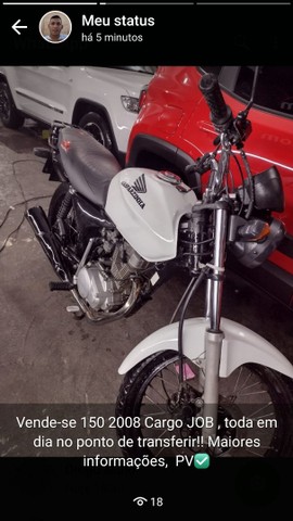 HONDA 150 CARGO JOB 2008 MUITO CONSERVADA !