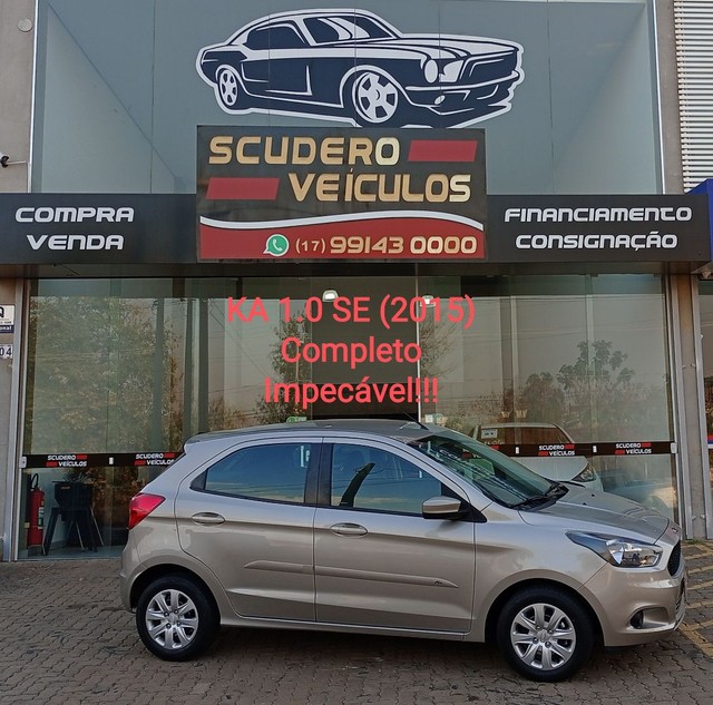 KA 1.0 SE  2015  COMPLETO  IMPECÁVEL!!! 