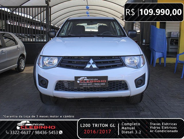 MITSUBISHI L200 TRITON 3.2 GL 4X4 CD 16V TURBO INTERCOLER DIESEL 4P MANUAL