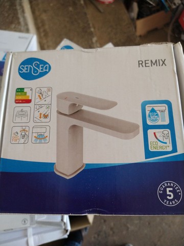 Torneira monocomando remix baixa branco sensea - Foto 4
