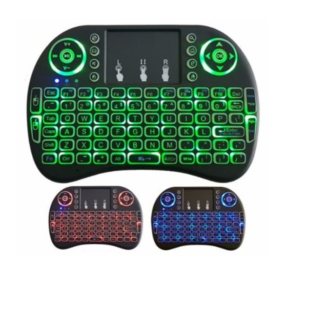 Mini Teclado Smart Mini Keyboard Com Led
