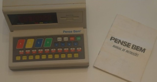 Brinquedo Vintage Anos 80, 90 Pense Bem Tectoy + Manual - Foto 2