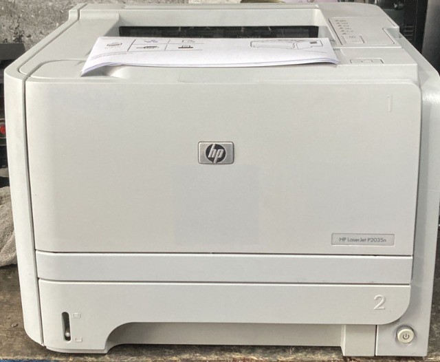 Impressora Laser Hp P2035N Revisada Funcionando Perfeitamente.