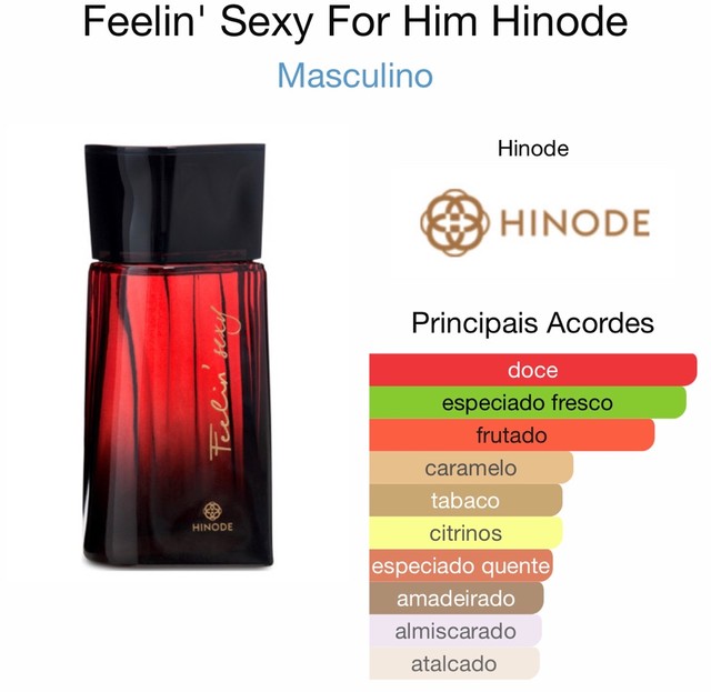 Perfume Masculino Feelin Sexy For Him Original Hinode