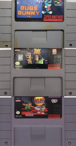 Lote De Jogos Recondicionado P/ Super Nintendo!!!!