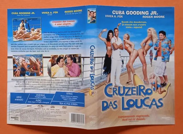 Dvd Cruzeiro das Loucas  - Cuba Gooding Jr. - Foto 3