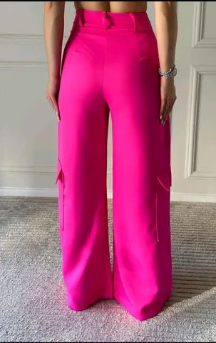 Calça Cargo Alfaiataria tam G - Foto 4