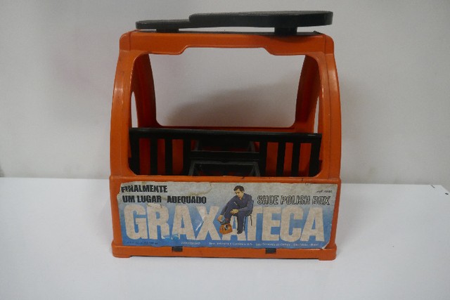 caixa de sapateiro antiga graxateca
