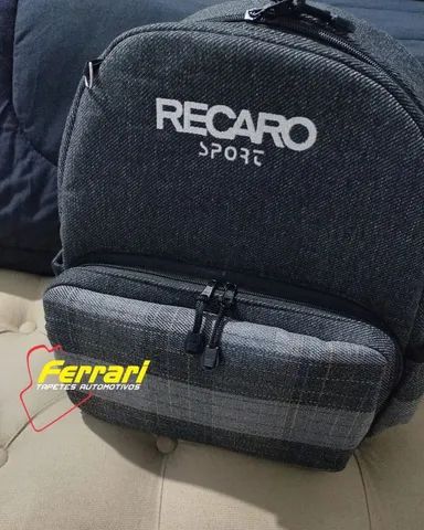 Mochila com tecido de bancos VW