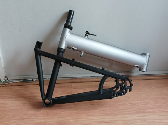 Quadro de bicicleta dobrável tipo Montague/Hummer - Foto 2