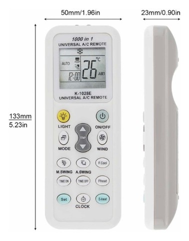 Controle Universal ?/Ar Condicionado Com Iluminação Noturna - Foto 4