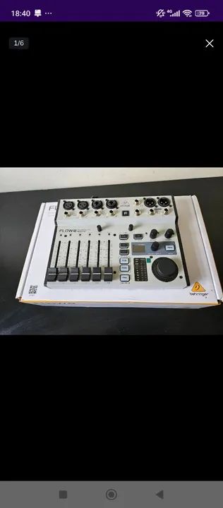 Mesa Behringer Flow 8 Digital 8 Entradas