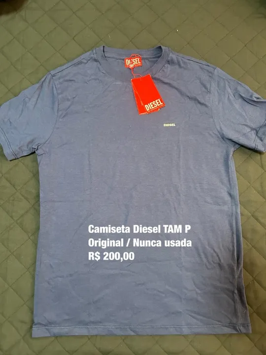 Camisa Diesel Original azul