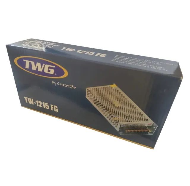 Fonte Chaveada Estabilizada 12V 15A Colméia, Bivolt 110v/220v Ideal para CFTV