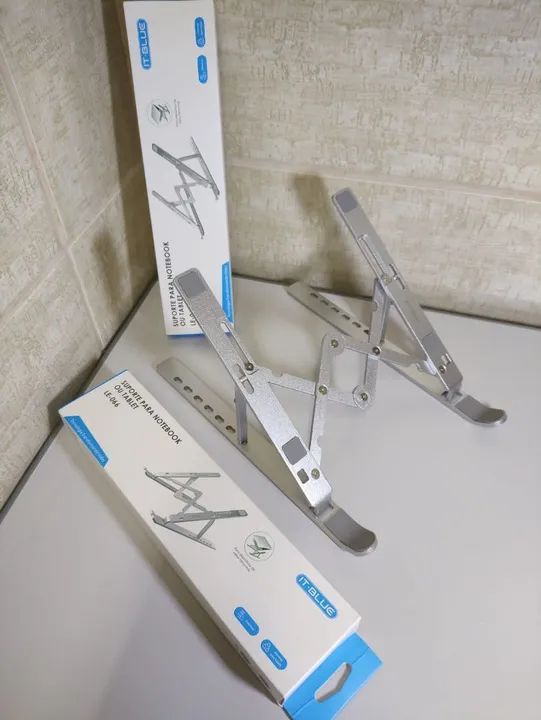 Suporte Metal de Notebook para Mesa de Escritório  - Foto 3